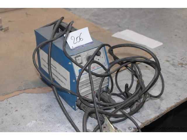 Lasmachine elektro 160, lasbekabeling met klem, werking niet gekend - afbeelding 1 van  2