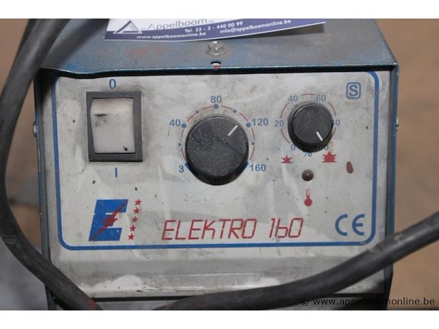 Lasmachine elektro 160, lasbekabeling met klem, werking niet gekend - afbeelding 2 van  2