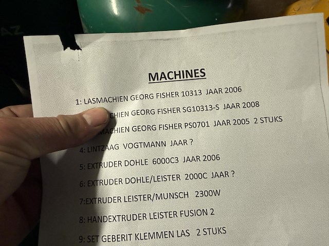 Lasmachine george fisher 10313 - afbeelding 5 van  7