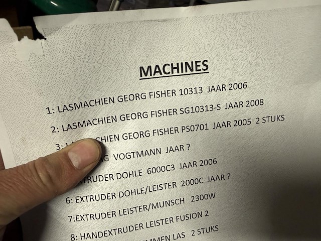 Lasmachine george fisher sg10313-s - afbeelding 3 van  11