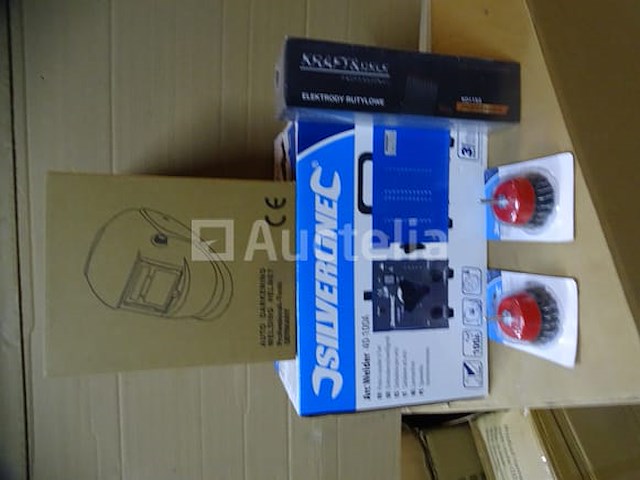 Lasmachine, masker, 5 kg elektroden, 2 balborstels - afbeelding 1 van  7