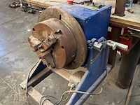 Lasmanipulator hbm machiines 9325 13mm, zware metalen werkbank met houten blad 124x385 cm (12) - afbeelding 7 van  11