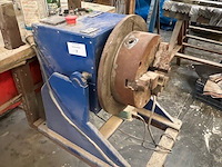 Lasmanipulator hbm machiines 9325 13mm, zware metalen werkbank met houten blad 124x385 cm (12) - afbeelding 9 van  11