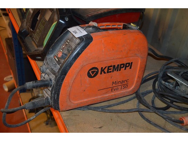 Laspost kemppi minarc evo 150, partij lasbagetten 2,5 , 2 laskappen - afbeelding 3 van  8