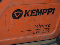 Laspost kemppi minarc evo 150, partij lasbagetten 2,5 , 2 laskappen - afbeelding 4 van  8