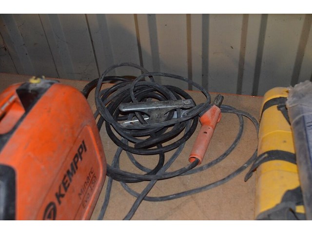 Laspost kemppi minarc evo 150, partij lasbagetten 2,5 , 2 laskappen - afbeelding 7 van  8