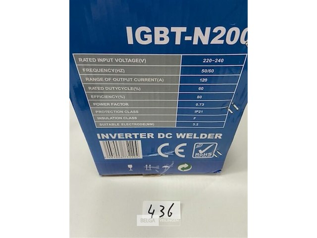 Laspost voor electrode - afbeelding 3 van  3