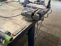 Lastafel met 6 bankschroeven en 2 buizenplooiers - afbeelding 3 van  12