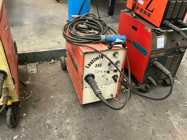Lastek lastimig 245 mig lasapparaat - afbeelding 2 van  4