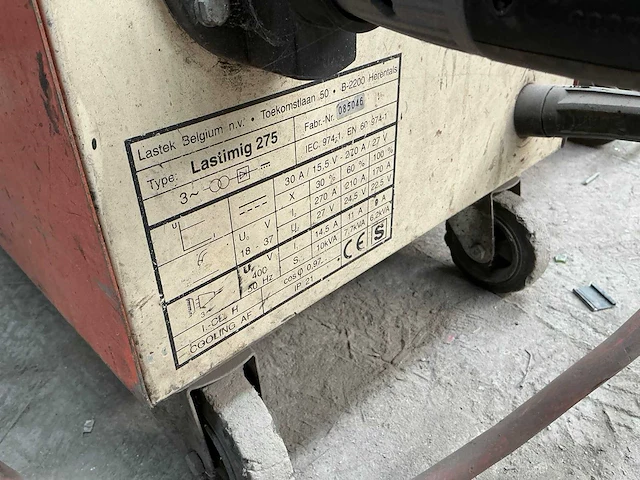 Lastek lastimig 375 lasapparaat - afbeelding 5 van  5