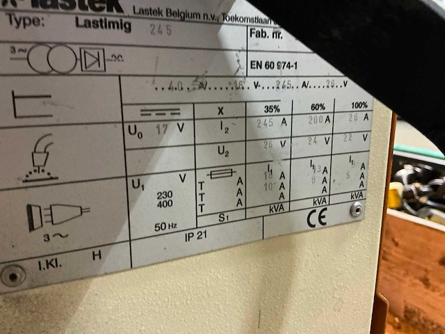 Lastek lastimig lasapparaat - afbeelding 5 van  5