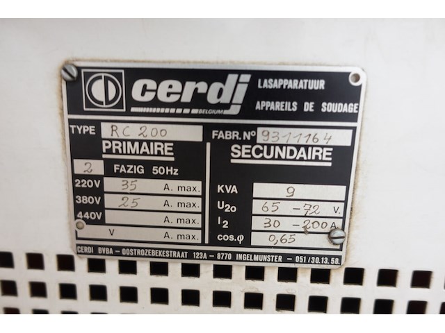 Lastransformator cerdi - afbeelding 3 van  3