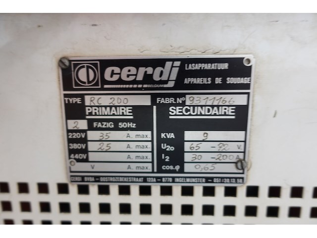 Lastransformator cerdi - afbeelding 3 van  3