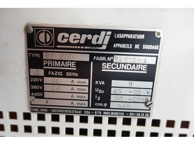 Lastransformator cerdi - afbeelding 3 van  3
