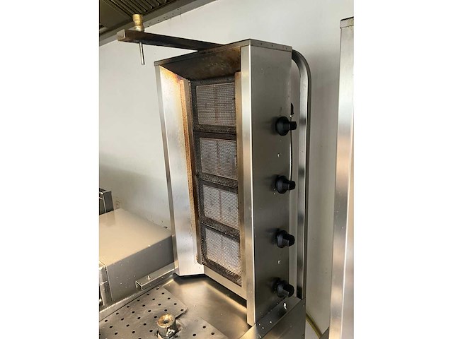 Latek gas döner grill - afbeelding 2 van  4