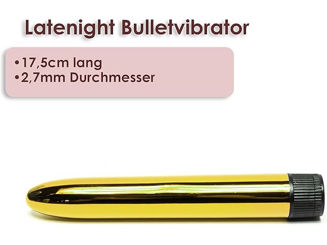 Latenight ® bulletvibrator, pink - afbeelding 4 van  4
