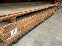 Lauan blokplaat (14x) - afbeelding 1 van  4