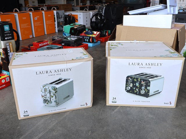 Laura ashley broodrooster (x2) - afbeelding 1 van  4