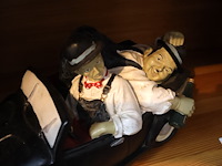 Laurel & hardy beeld (x2) - afbeelding 3 van  7