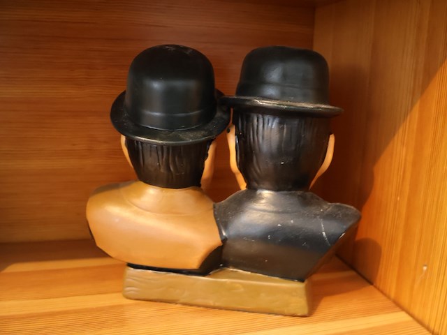 Laurel & hardy beeld (x2) - afbeelding 7 van  7