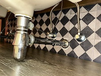 Lavabo 2 kraans + meubel en spiegel - afbeelding 7 van  10