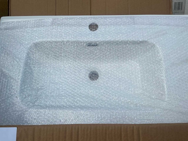Lavabo ceramica turin 80 wastafel (2x) - afbeelding 1 van  1