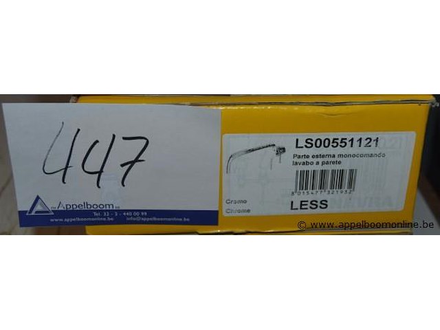 Lavabo kraan cisal ls00551121 - afbeelding 1 van  1