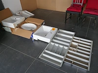 Lavabo's en bestekbakken