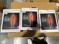 Lavalampen – innovagoods red lava lamp – 3 stuks - afbeelding 1 van  2