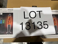 Lavalampen – innovagoods red lava lamp – 3 stuks - afbeelding 2 van  2