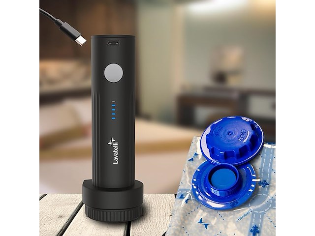 Lavatelli - vac-u-pump draadloze elektrische vacuümpomp voor vacuümzakken - afbeelding 4 van  5