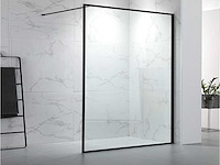 Lavinno - 90 bcf - inloopdouche met mat zwart frame - afbeelding 3 van  5