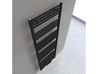 Lavinno - linteo - h1800xb600 handdoekradiator mat zwart - afbeelding 2 van  3