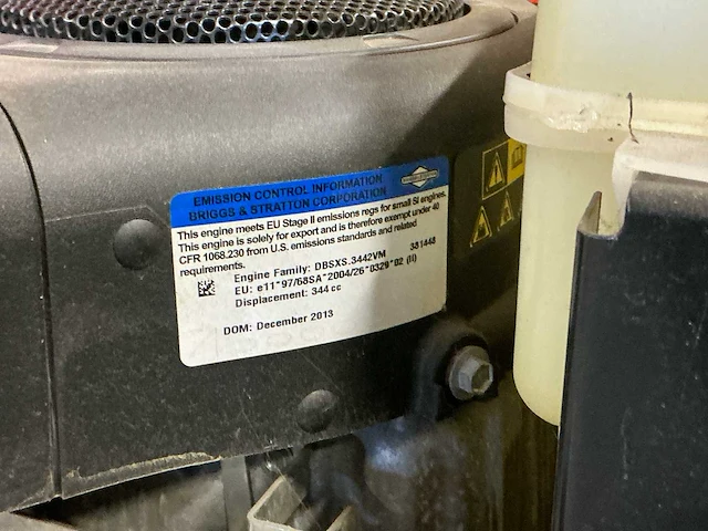 Lazer zitmaaier met briggs & stratton benzinemotor en opvangbak - afbeelding 6 van  14