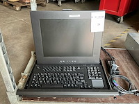 Lcd 19”rack console 14 kvm tray - afbeelding 1 van  4