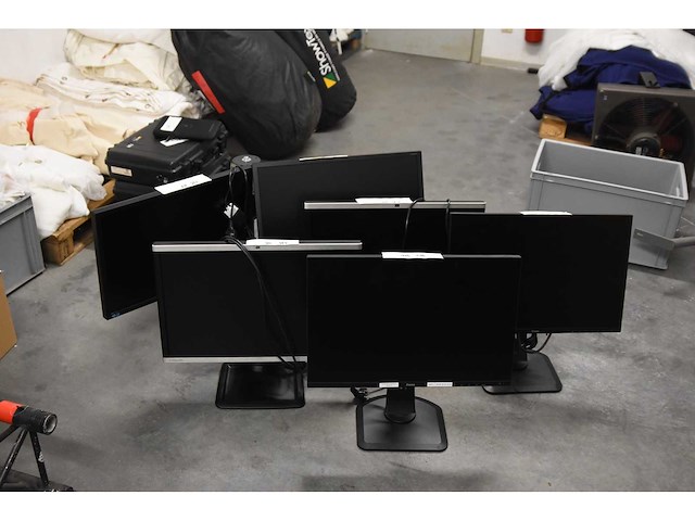 Lcd monitor + brackets 6x - afbeelding 2 van  3