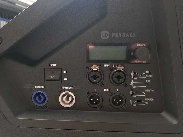 Ld systems - mon8a g3 - 2x active speaker - afbeelding 2 van  5
