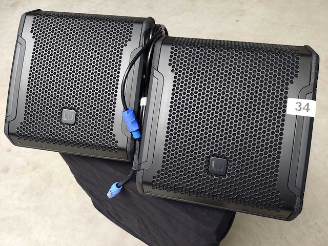 Ld systems - mon8a g3 - 2x active speaker - afbeelding 1 van  5