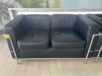 Le corbusier 2-zit - 2 stuks (replica) - afbeelding 1 van  2