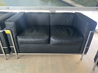 Le corbusier 2-zit - 2 stuks (replica) - afbeelding 2 van  2