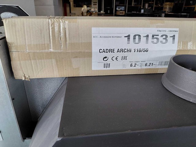 Le droff archi 110/50 houtopen haard - afbeelding 3 van  5