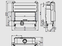 Le droff archi 110/50 houtopen haard - afbeelding 5 van  5