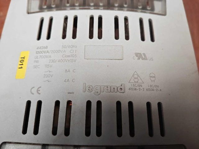 Le grand - 44268 - legrand 44268 transformator - 230v/400v naar 115v - 1000va/2000va - afbeelding 2 van  4