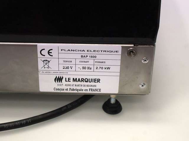 Le marquier plancha electrique - afbeelding 5 van  5