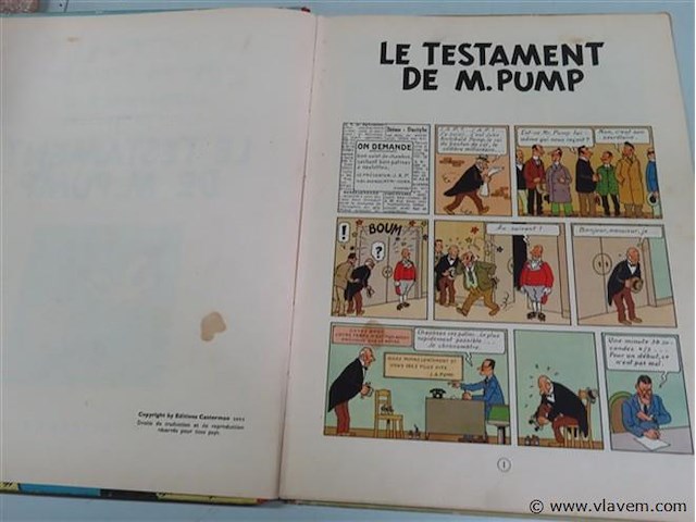 "le testament de m.pump" - afbeelding 2 van  3