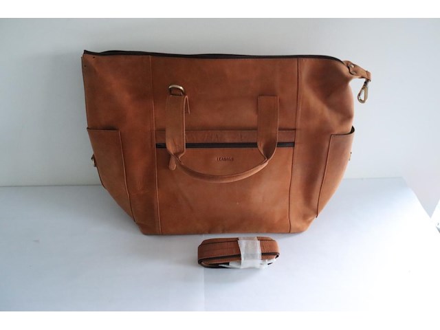 Leabags lederen handtas - afbeelding 1 van  4