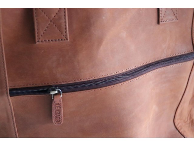 Leabags lederen handtas - afbeelding 4 van  4