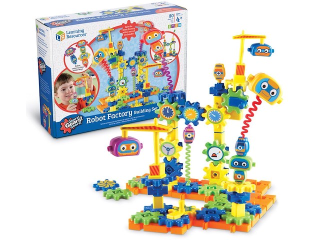 Learning resources gears! robotfabriek bouwset - afbeelding 2 van  2