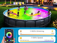 Led- zwembadverlichting rgb - afbeelding 3 van  4