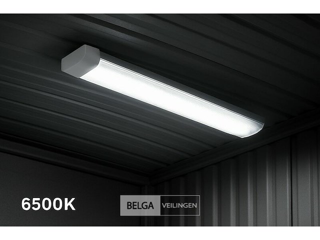 Led-batten 120w met lens – 120cm – 6500k koud wit (x10) - afbeelding 1 van  6